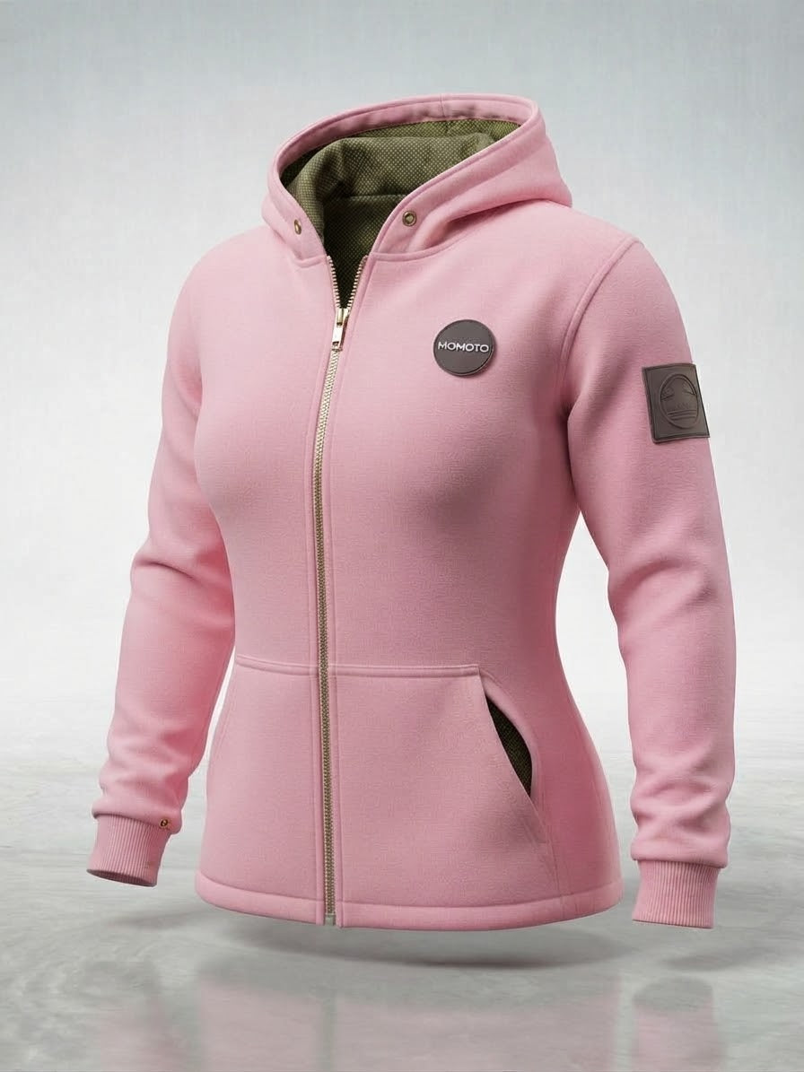 Womens Kevlar Zip Up Hoodie